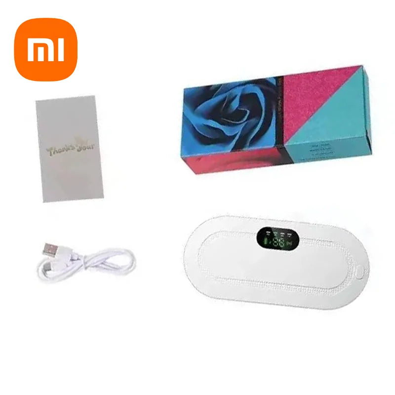 Ceinture chauffante de massage électrique Xiaomi, vibrateur pour spasmes menstruels, soulagement approprié de l'inconfort menstruel, maintien de la taille et de l'abdomen au chaud, nouveau