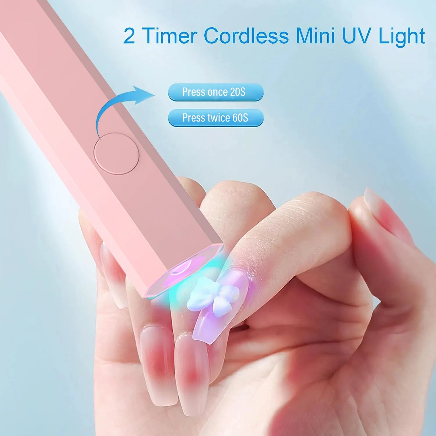 YIKOOLIN-Lampe sèche-ongles UV/LED aste par USB, outil de manucure, séchage rapide