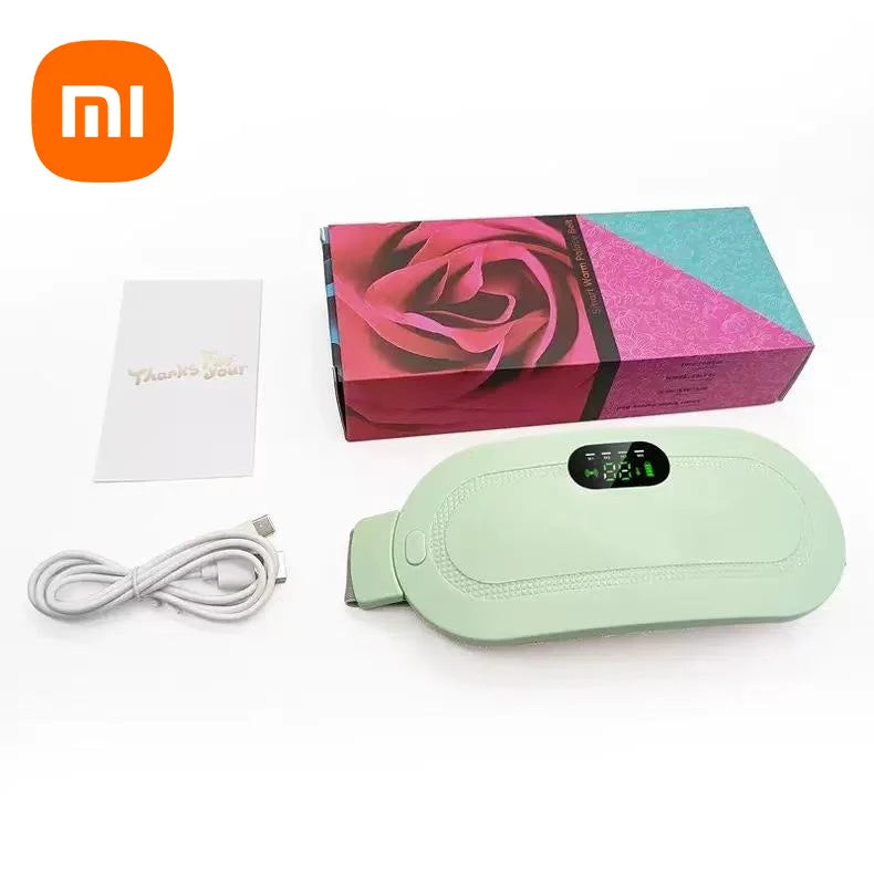 Ceinture chauffante de massage électrique Xiaomi, vibrateur pour spasmes menstruels, soulagement approprié de l'inconfort menstruel, maintien de la taille et de l'abdomen au chaud, nouveau