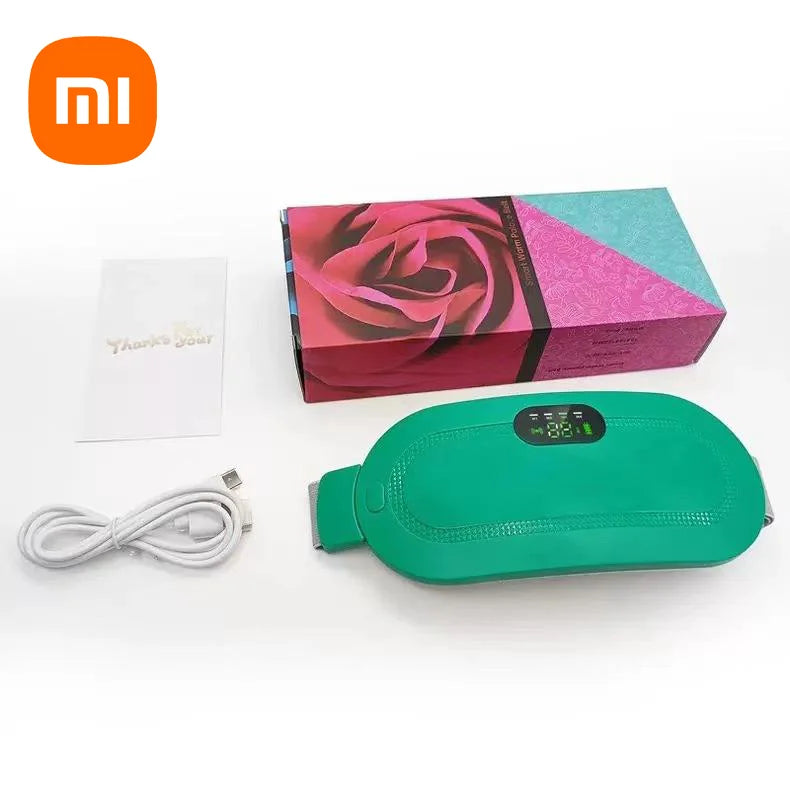 Ceinture chauffante de massage électrique Xiaomi, vibrateur pour spasmes menstruels, soulagement approprié de l'inconfort menstruel, maintien de la taille et de l'abdomen au chaud, nouveau